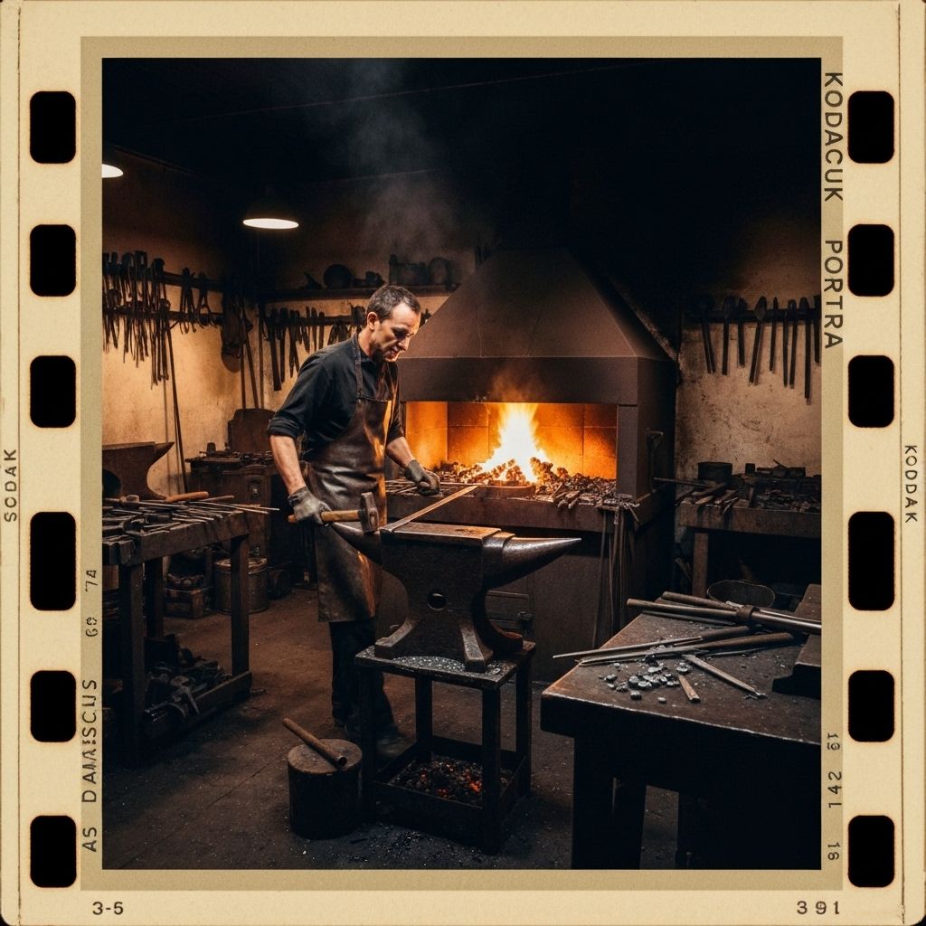 The Art of Damascus Steel: Ancient Techniques Meet Modern Precision