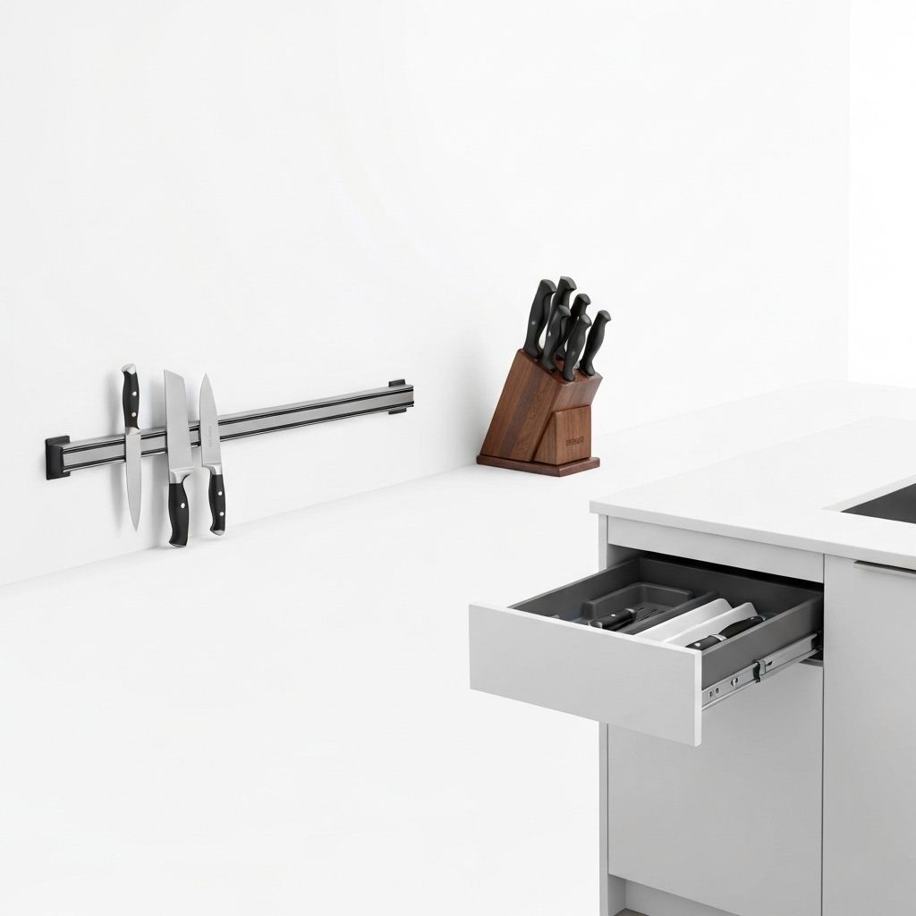 Kitchen Knife Storage: Protecting Your Investment and Your Safety