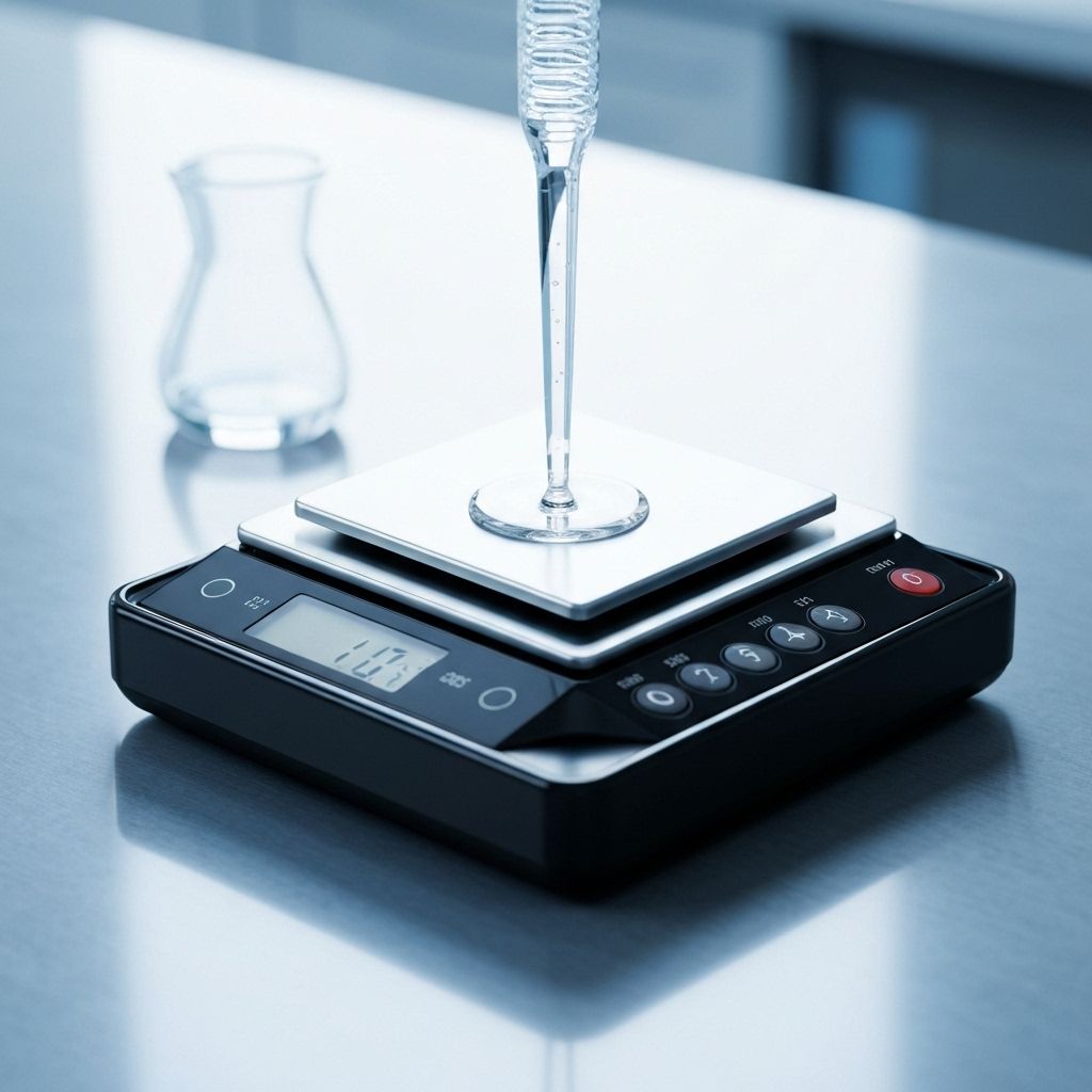 Laboratory Precision in the Kitchen: Advanced Weighing Techniques