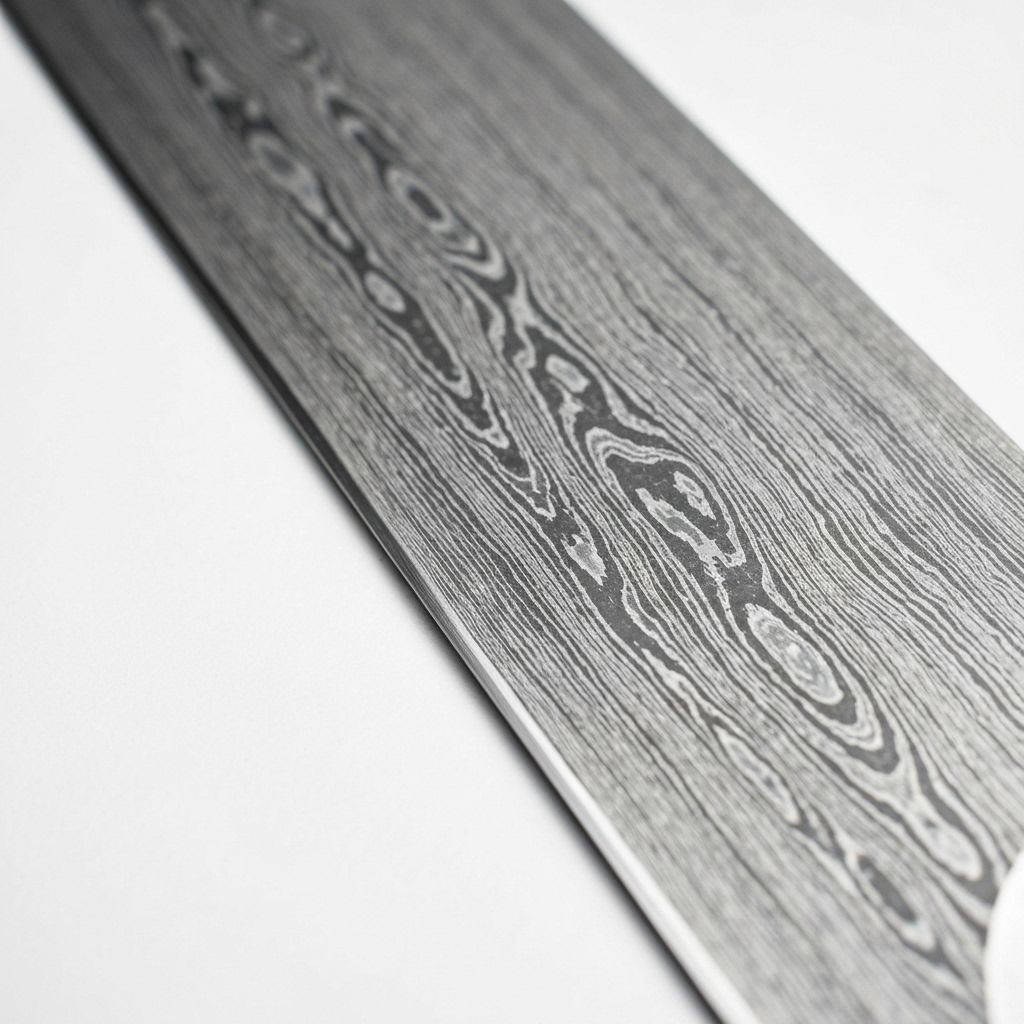 Hand-Forged VG10 Chef Knife - Thumbnail 4
